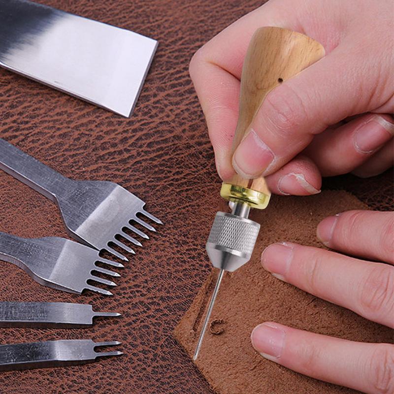 Upholstery Leather Work - Zestaw narzędzi do obróbki skóry, igły