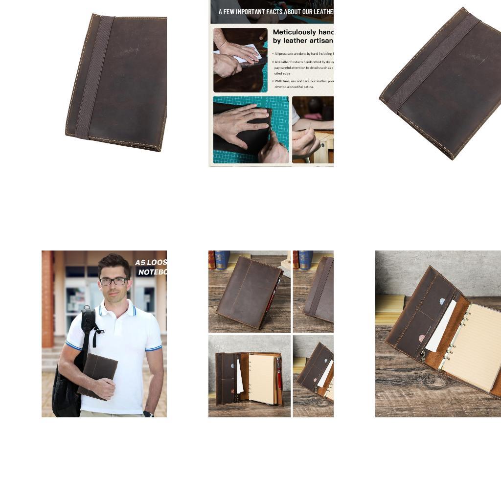 Leatherwork Journal - Skórzany dziennik do codziennego użytku w