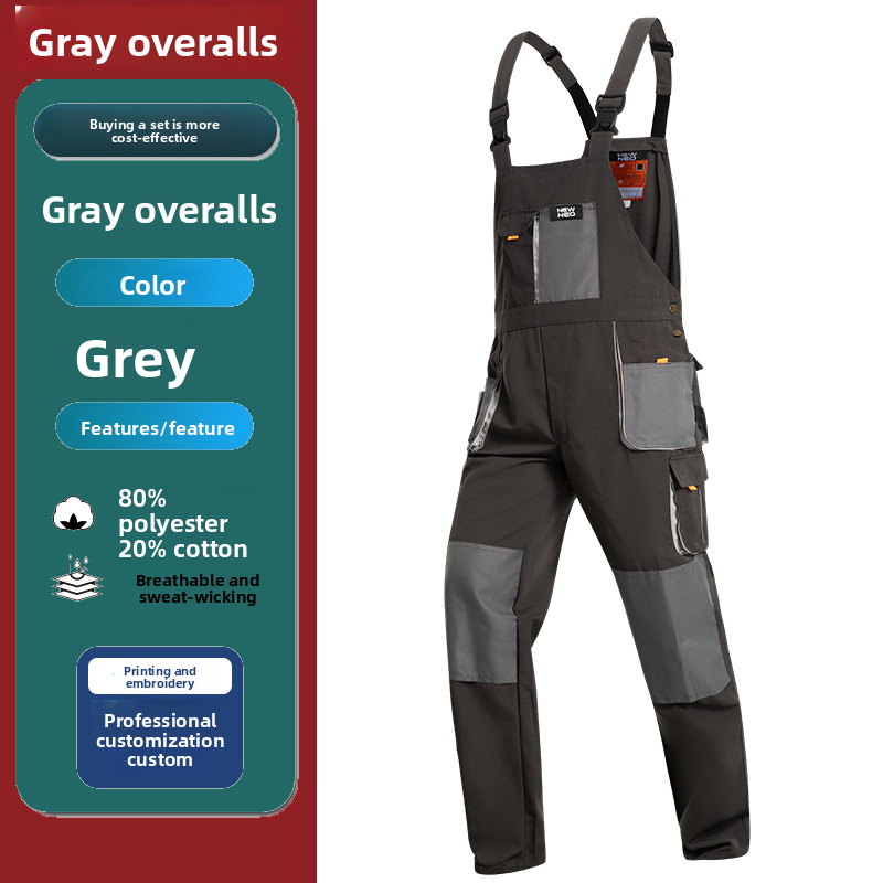Leather Work Overalls - Fabryczna Sprzedaż Bezpośrednia: Męskie Kombinezony, Odzież