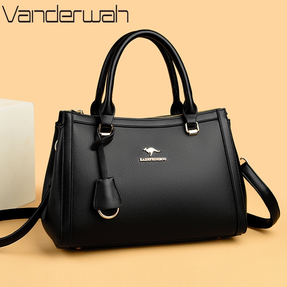 Torba na ramię Kangaroo Brand  – Leather Work Handbag recenzja i cena