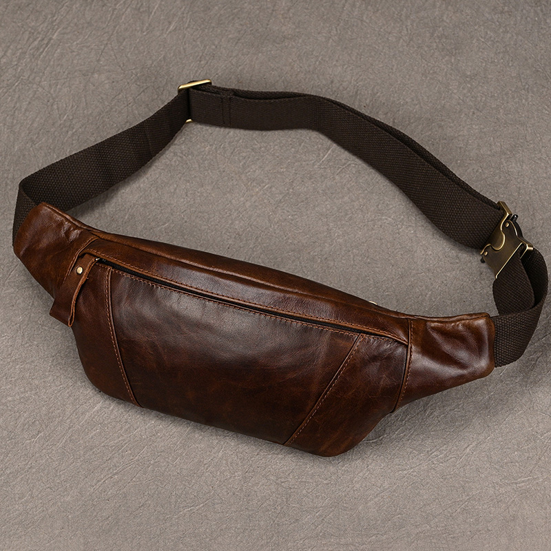 Męskie skórzane torby na klatk – Leatherwork Fasteners recenzja i cena