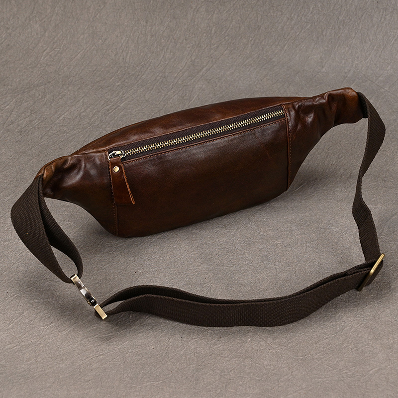 Męskie skórzane torby na klatk – Leatherwork Fasteners recenzja i cena