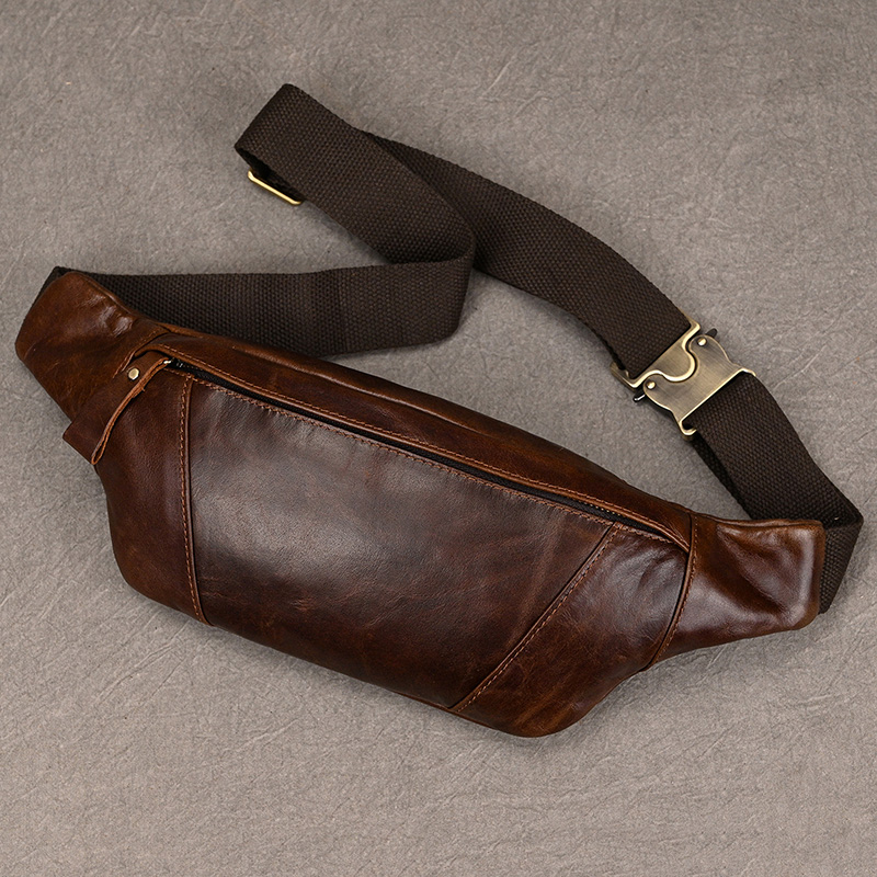 Męskie skórzane torby na klatk – Leatherwork Fasteners recenzja i cena
