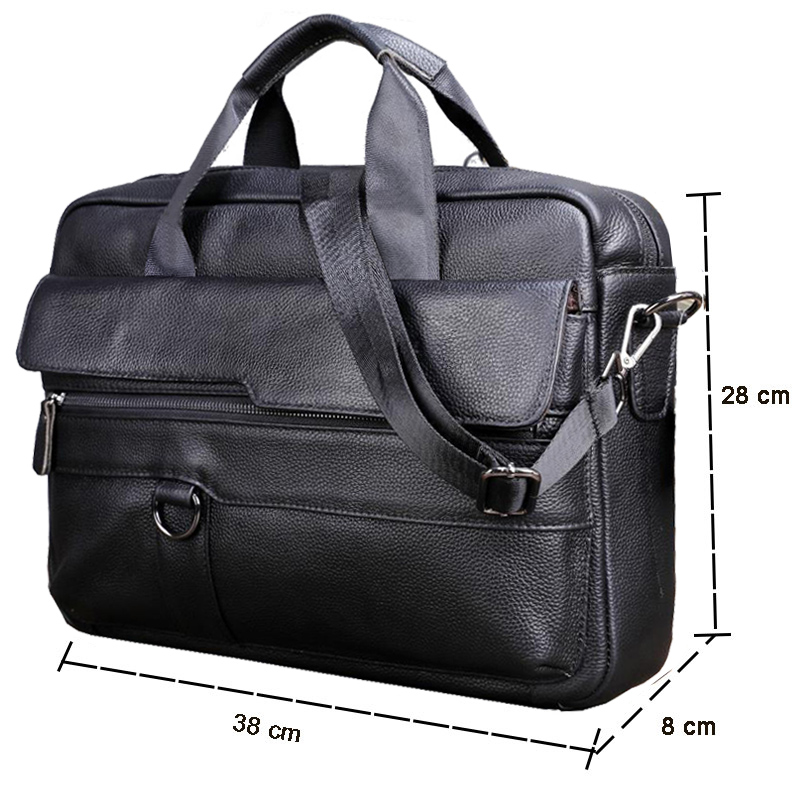 Duża męska torebka z prawdziwe – Leather Work Handbag recenzja i cena
