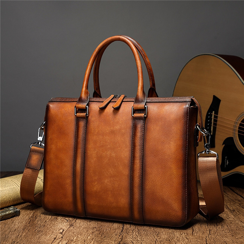 Teczka biznesowa YETTIES z naj – Leather Work Handbag recenzja i cena
