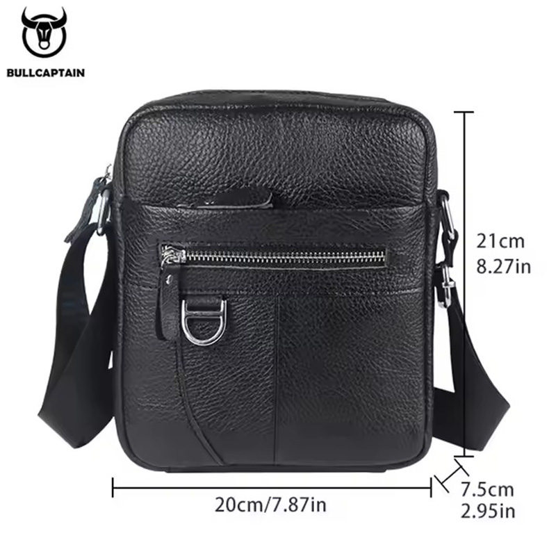 BULLCAPTAIN męska skórzana tor – Leather Work Handbag recenzja i cena