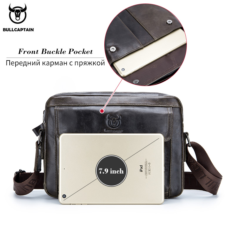 BULLCAPTAIN Męska torba na ram – Leather Work Handbag recenzja i cena