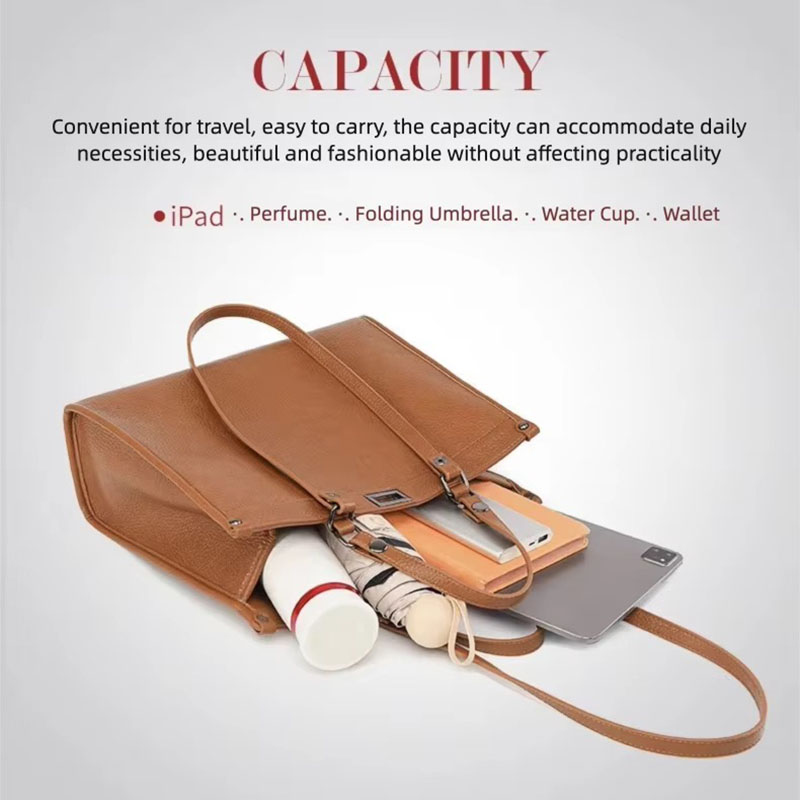Damska torba typu tote o dużej – Leather Work Handbag recenzja i cena