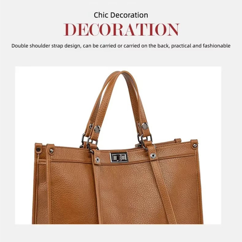Damska torba typu tote o dużej – Leather Work Handbag recenzja i cena