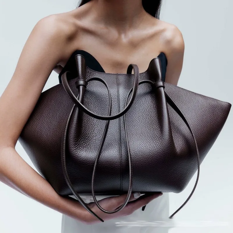 Damska skórzana torba na ramię – Leather Work Handbag recenzja i cena
