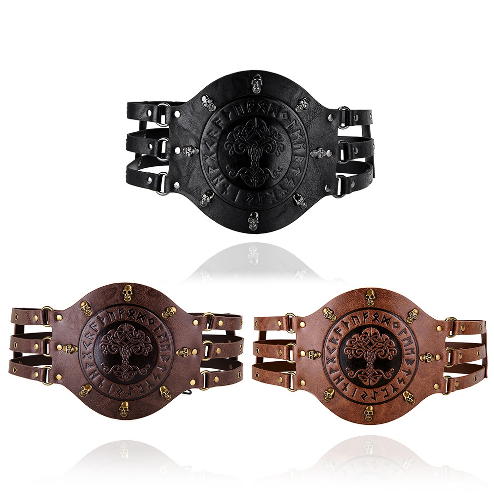 Szeroki średniowieczny pas-gor – Leatherwork Fasteners recenzja i cena