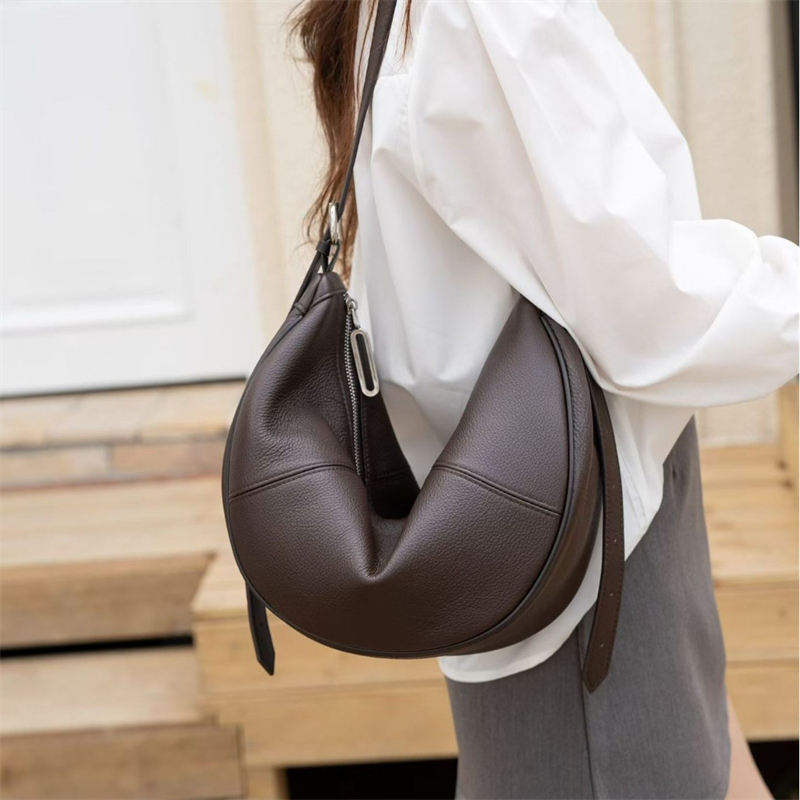 BURMINSA Torba na ramię typu h – Leather Work Handbag recenzja i cena
