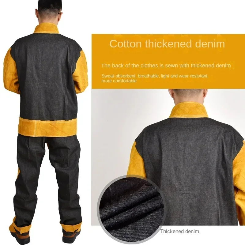 Praca odzież ochronna spawanie – Leather Work Overalls recenzja i cena