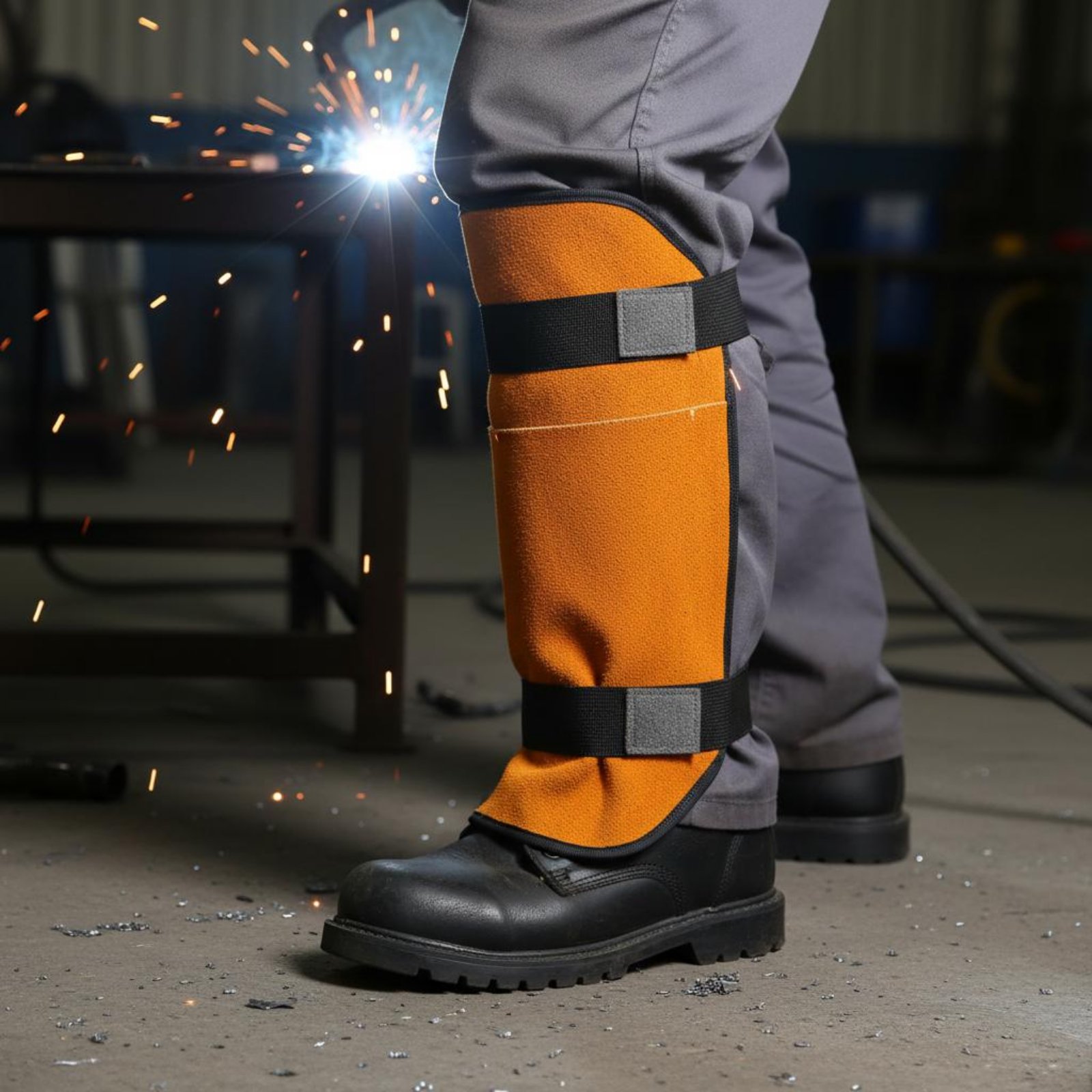 Ochraniacze na nogi spawacza,  – Leather Work Knee Pads recenzja i cena