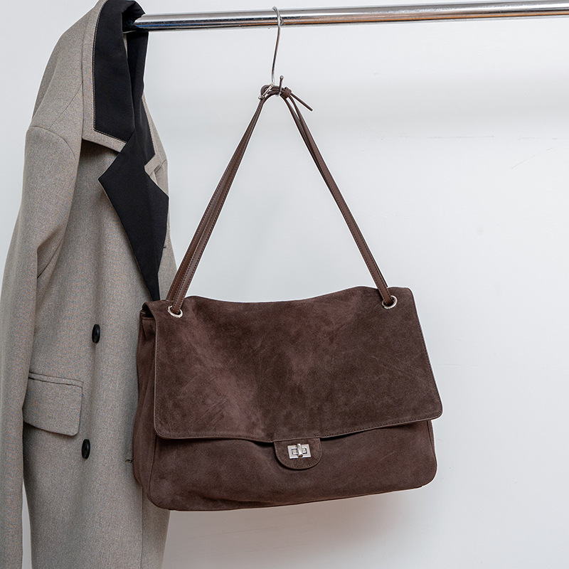 Autentyczna zamszowa skórzana  – Leather Work Handbag recenzja i cena