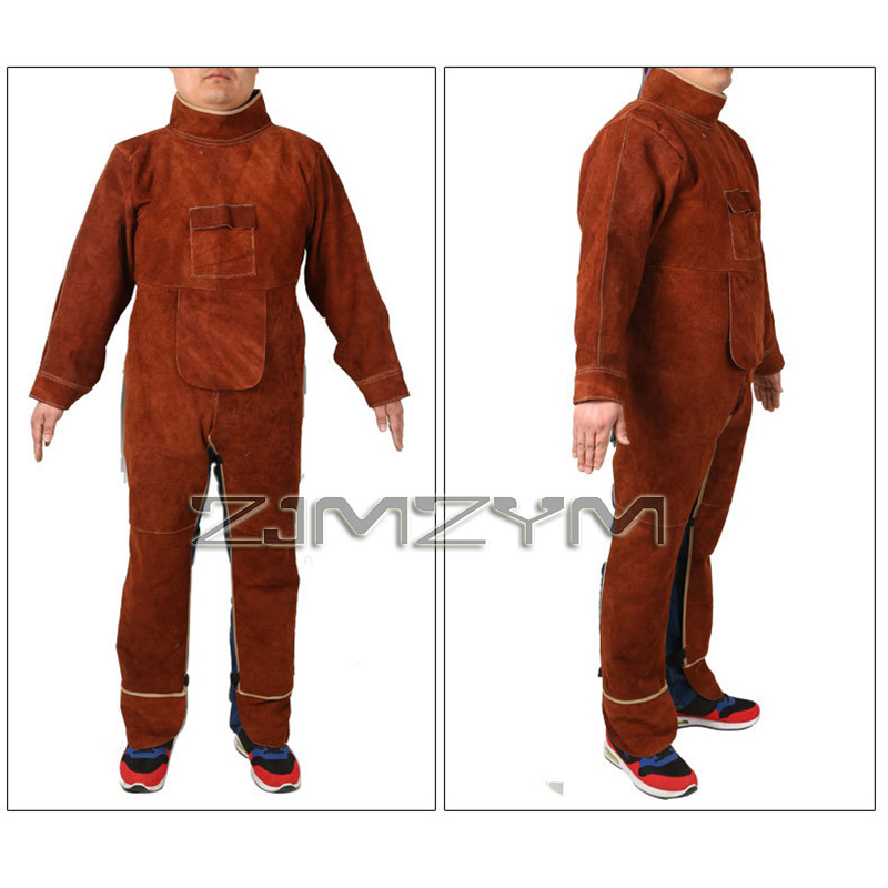 Kombinezon spawalniczy ze skór – Leather Work Overalls recenzja i cena