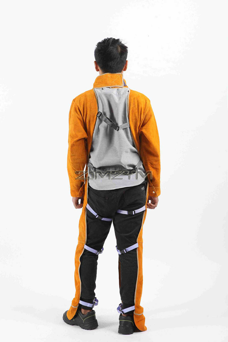 Kombinezon spawalniczy ze skór – Leather Work Overalls recenzja i cena